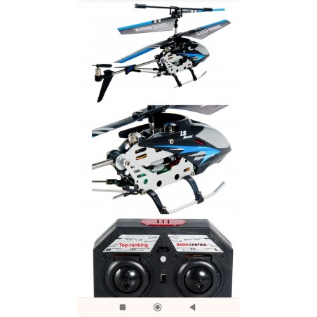 Elicopter cu telecomanda GYRO, 3.5 channel, Giroscop, Rezistenta socuri