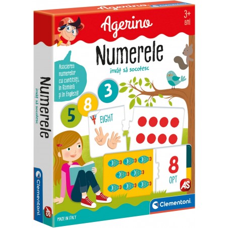 Joc educativ Agerino: Numerele, invat sa socotesc