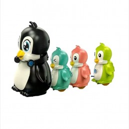 Jucarie Penguin,pinguini care canta si merg 2