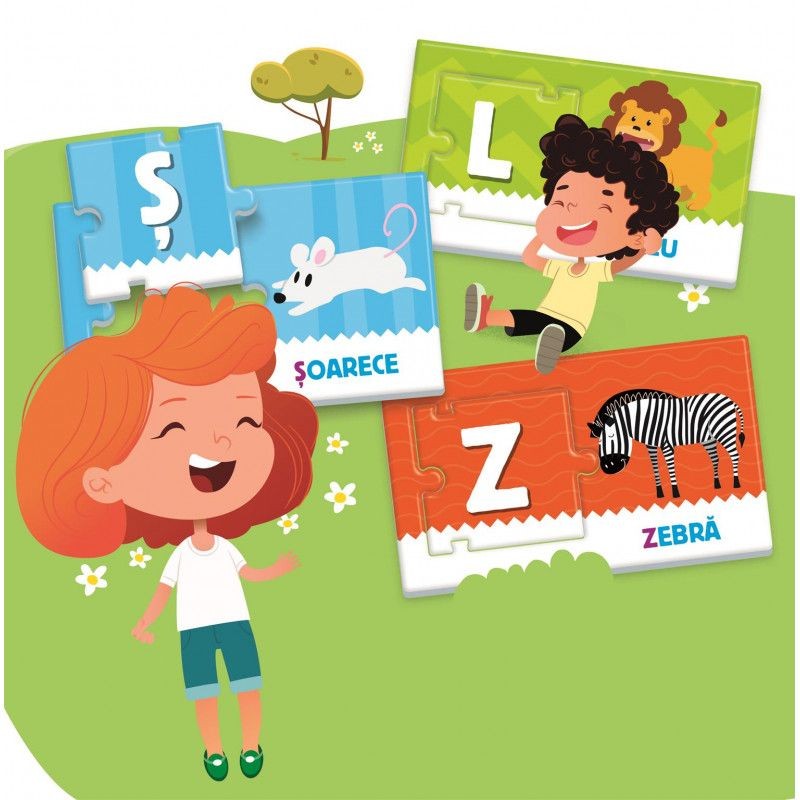 Agerino - Joc educativ Alfabetul Invat Literele