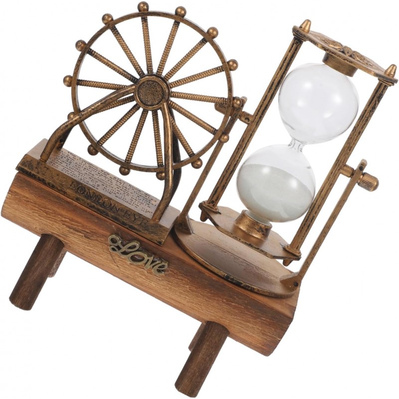 Decoratiune roata FERRIS si Clepsidra cu nisip