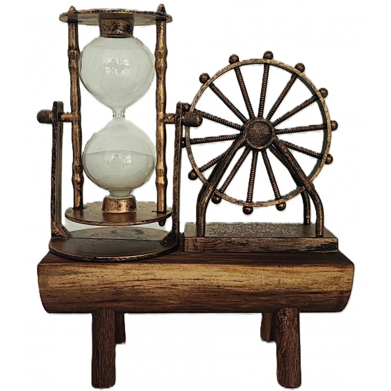 Decoratiune roata FERRIS si Clepsidra cu nisip