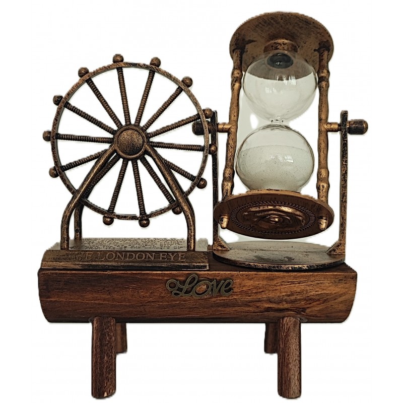 Decoratiune roata FERRIS si Clepsidra cu nisip