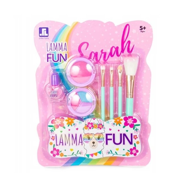 Set  jucarie ,make up/cosmetice ,pentru fetite ,SARAH-LAMMA FUN