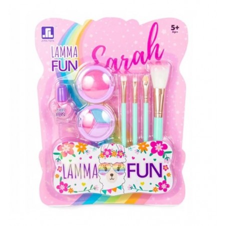 Set  jucarie ,make up/cosmetice ,pentru fetite ,SARAH-LAMMA FUN