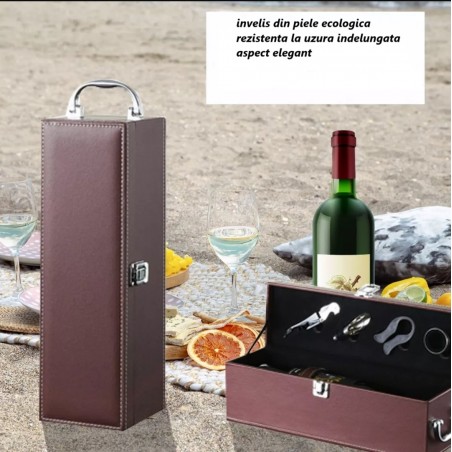 Cutie de vin si accesorii