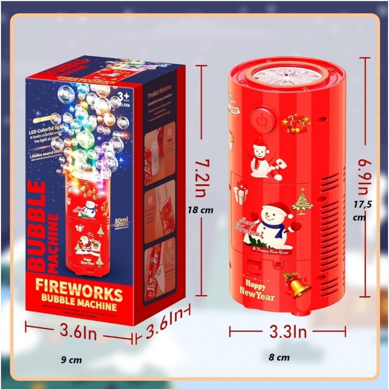 Aparat de facut baloane cu sunet de artificii si lumina