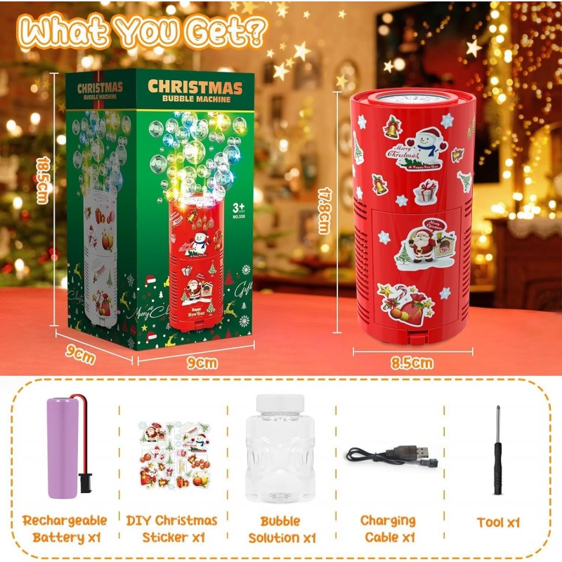 Aparat de facut baloane cu sunet de artificii si lumina