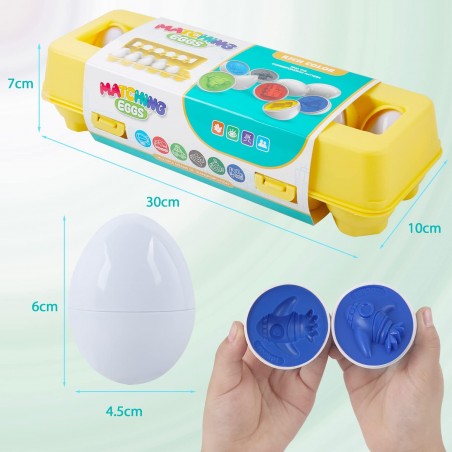 Joc educativ,Potriveste Formele,12 Forme tip Ou