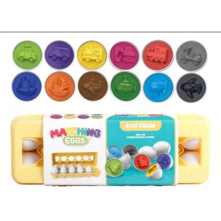 Joc educativ,Potriveste Formele,12 Forme tip Ou