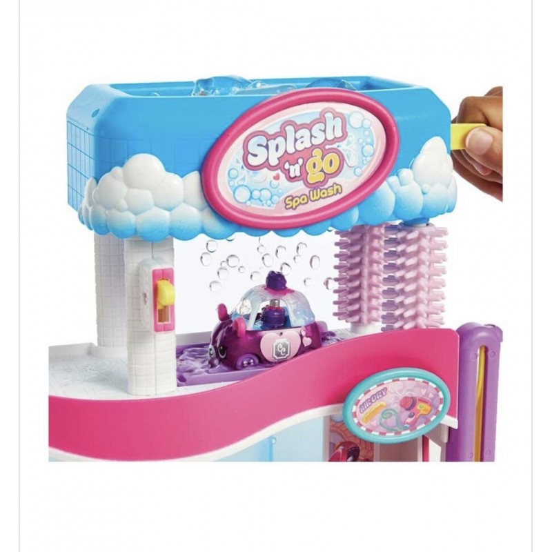 Set de Joaca Shopkins-Cutie Cars,Spalatorie pentru masinute