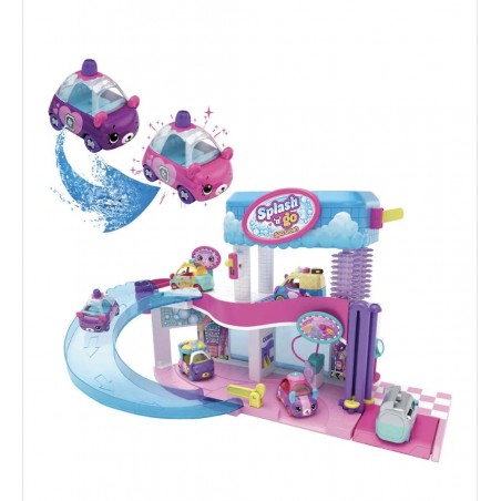 Set de Joaca Shopkins-Cutie Cars,Spalatorie pentru masinute