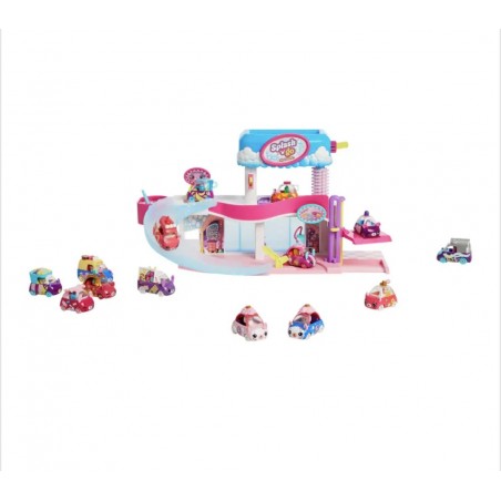 Set de Joaca Shopkins-Cutie Cars,Spalatorie pentru masinute