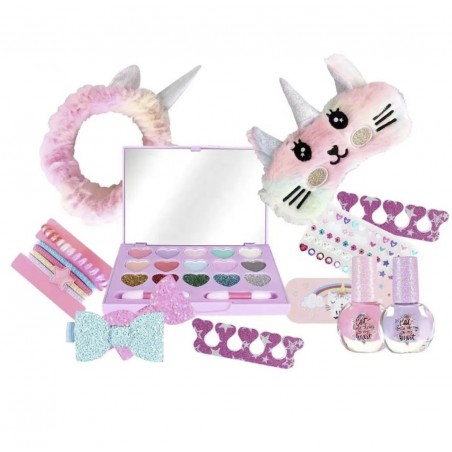 Set machiaj si accesorii Pretty Animals,Pisicuta
