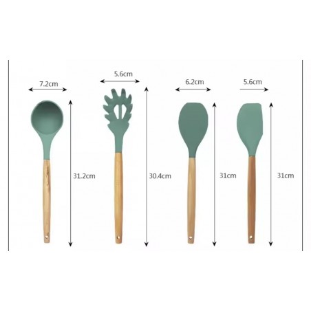 Set Ustensile de Gatit din Silicon