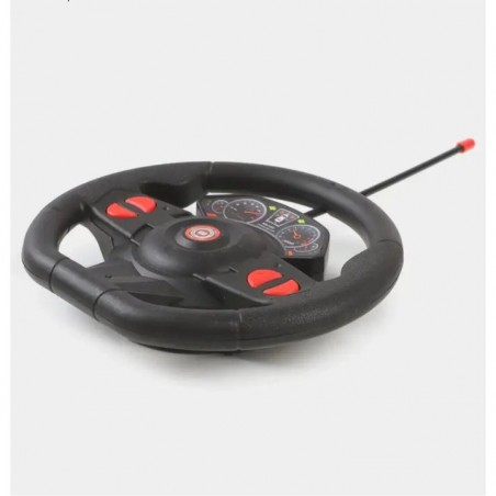 Masinuta electrica cu radiocomanda,pedale si semafor