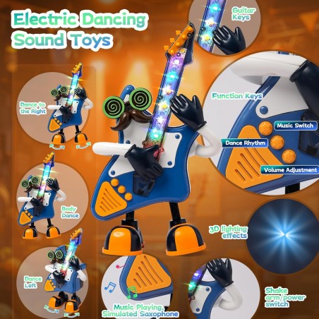 Mr. Rock Muzical,Jucărie pentru copii, cânta și danseaza