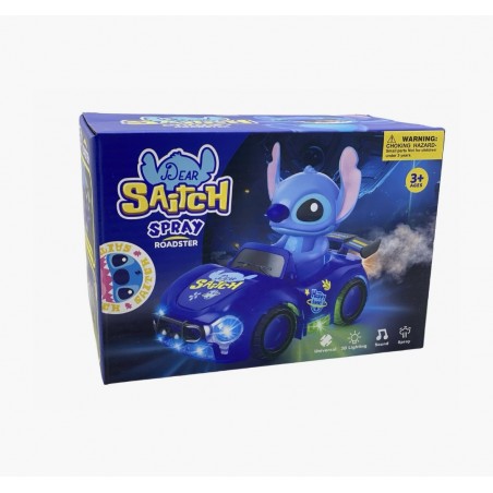 Masinuta interactiva ,Stitch cu lumini ,sunete si aburi
