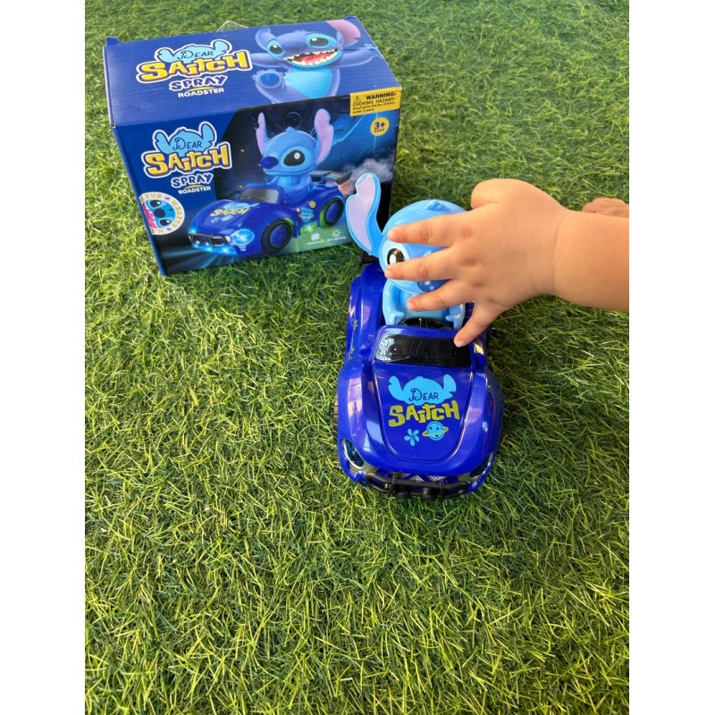 Masinuta interactiva ,Stitch cu lumini ,sunete si aburi