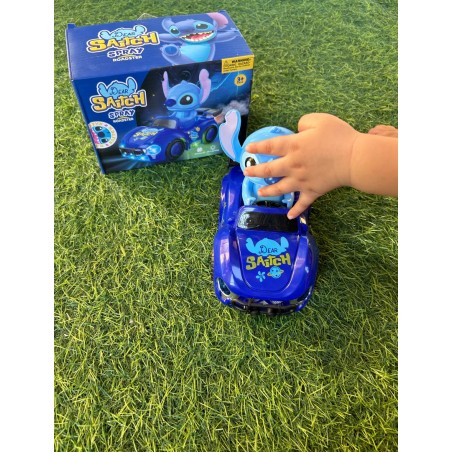 Masinuta interactiva ,Stitch cu lumini ,sunete si aburi