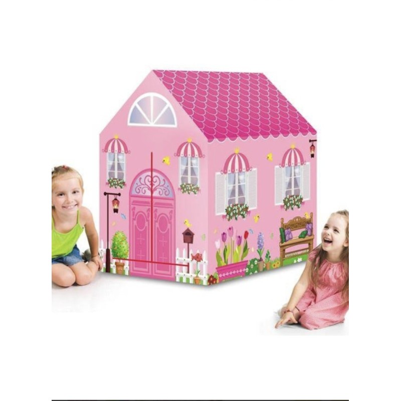 Cort de joaca in forma de casuta