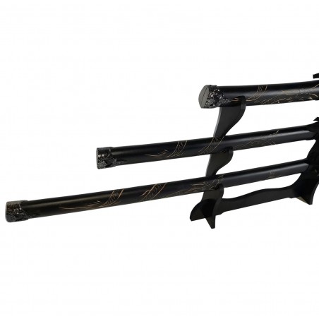 Set sabii katane decorative Negru