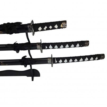 Set sabii katane decorative Negru