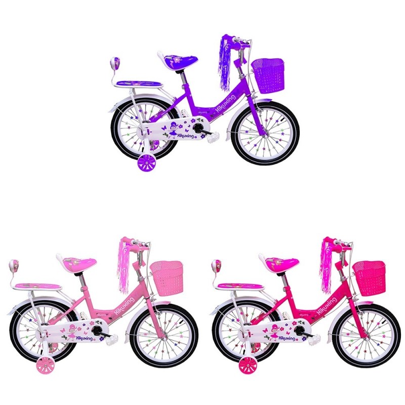 Bicicleta copii Marimea 16 Roz