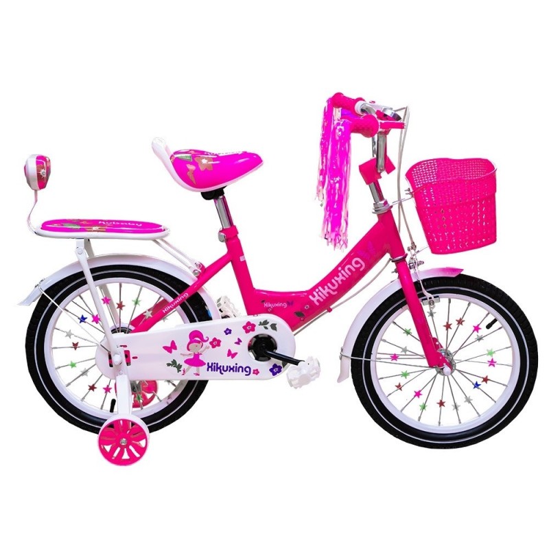 Bicicleta copii Marimea 16,Roz inchis