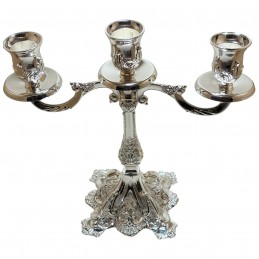 Sfesnic cu 3 brate argintat 2