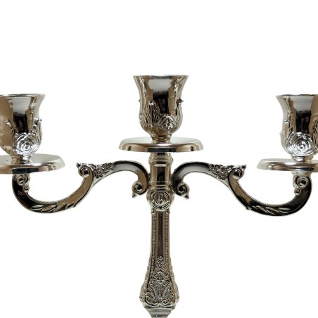 Sfesnic cu 3 brate argintat