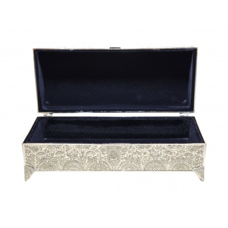 Cutie argintata pentru bijuterii