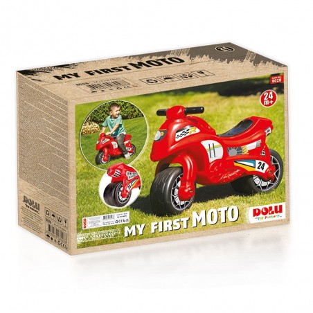 Motocicleta fara pedale,rosu