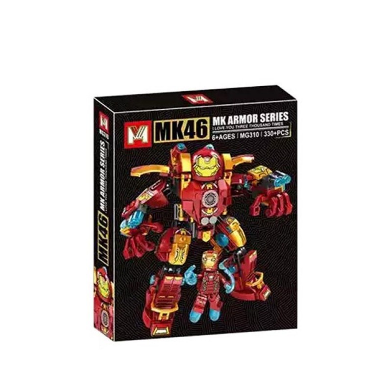 Joc constructie lego Hulkbuster Iron Man,330 piese