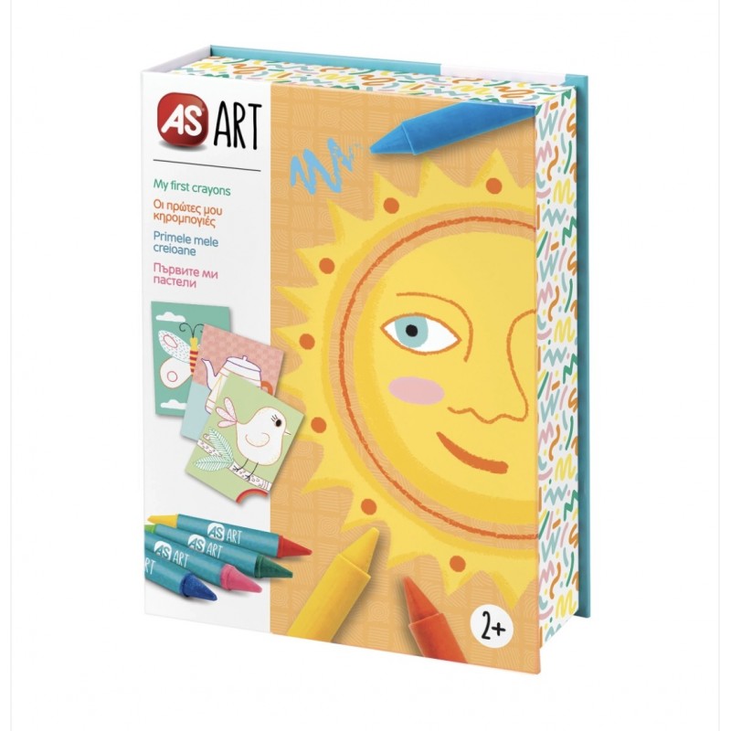 Set pentru desenat As ART Primele mele creioane