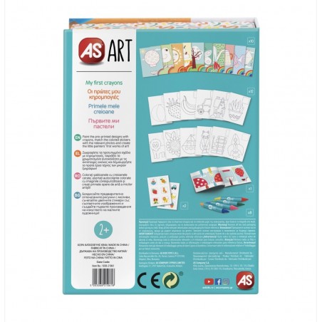 Set pentru desenat As ART Primele mele creioane