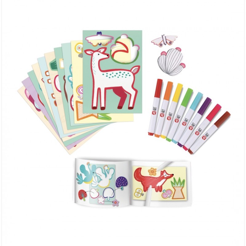 Set pentru desenat AS ART Primele mele carioci