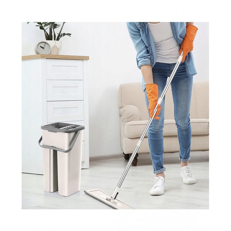 Mop cu galeata plata,set de curatenie