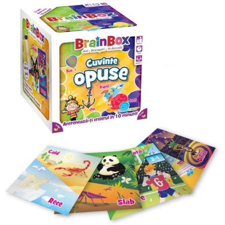 Joc educativ: BrainBox. Cuvinte opuse