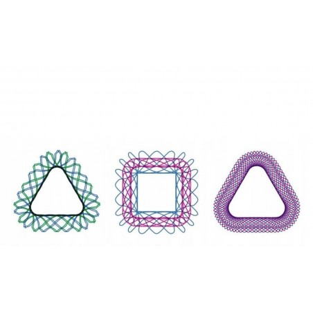 SET CREATIV DE DESEN SPIROGRAF