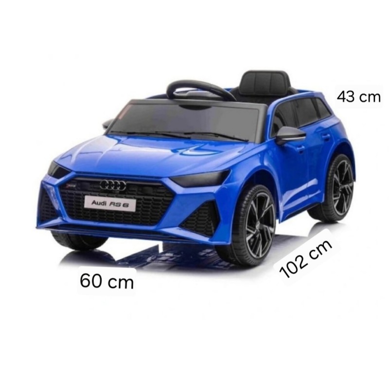MASINA ELECTRICA COPII AUDI RS6 12V ALBASTRA