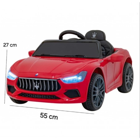 MASINA ELECTRICA COPII MASERATI GHIBLI ROSU