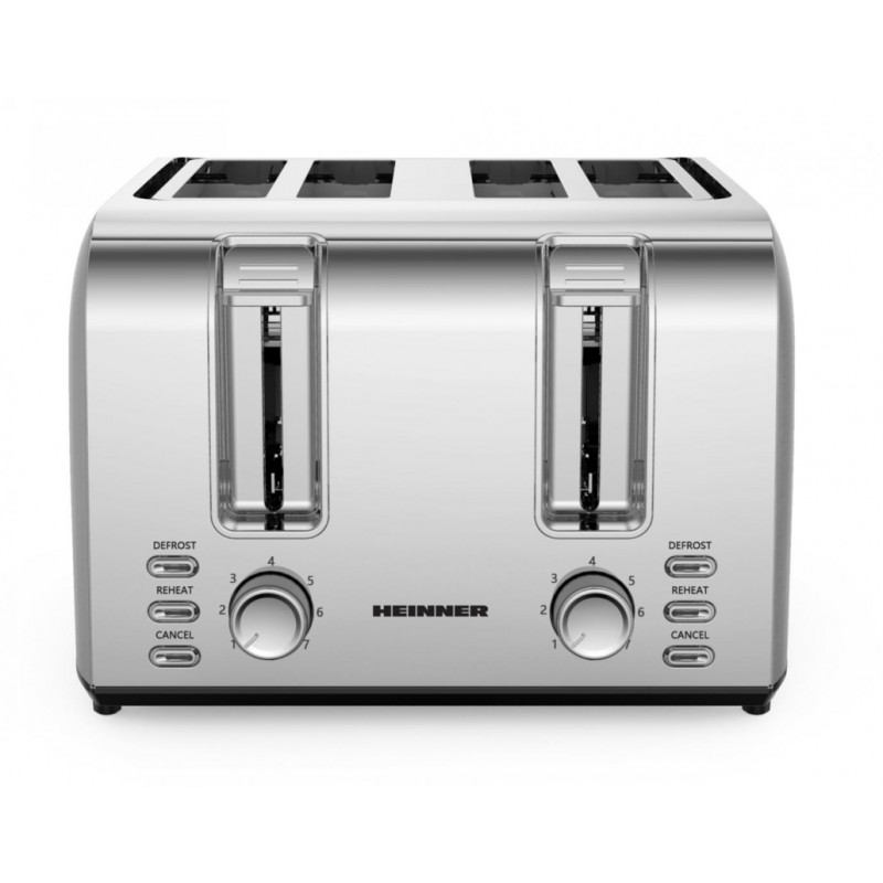 Prajitor paine HEINNER,capacitate 4 felii
