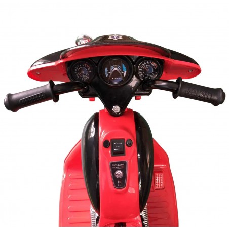 Motocicleta electrica de politie pentru copii, Lumini LED si Sunete