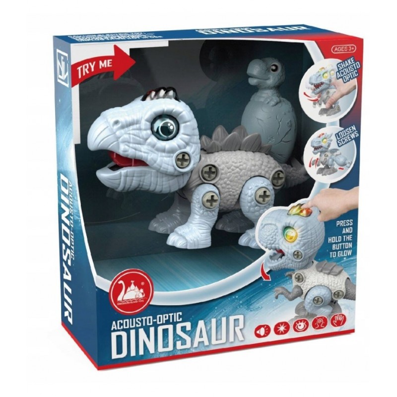 JUCARIE ASAMBLARE-DEZASAMBLARE, DINOZAUR LUMINI SI SUNETE