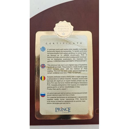 ICOANA ARGINT,CINA CEA DE TAINA