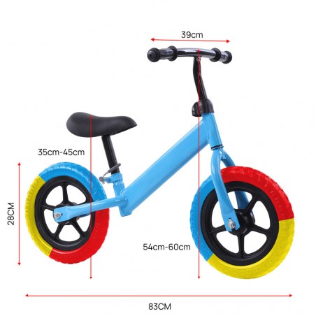 Bicicleta fara pedale,Balance Happy Baby,ROSU