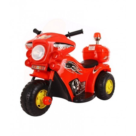 Motocicleta electrica de politie pentru copii, Lumini LED si Sunete