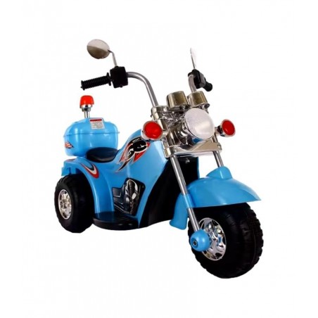 Motocicleta electrica de politie pentru copii, Lumini LED si Sunete