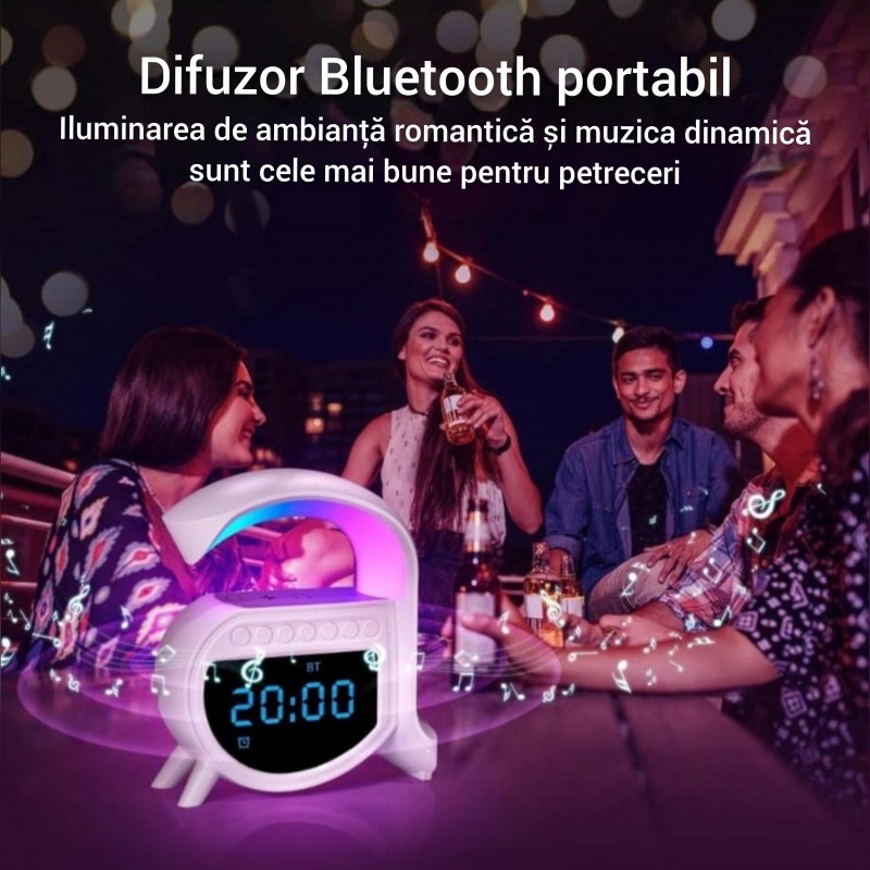 BOXA BLUETOOTH/CEAS/INCARCATOR WIRELESS/LAMPA LED